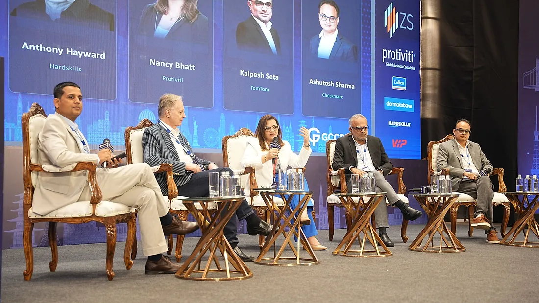 GCC leaders on the talent panel at the GCC Leadership Summit, Pune
